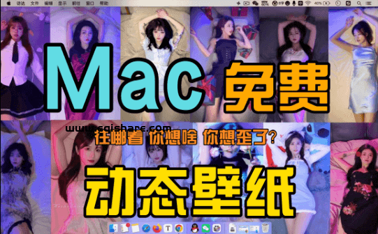 免费Mac动态壁纸 Dynamic Wallpaper 21.9 for Mac破解中文版
