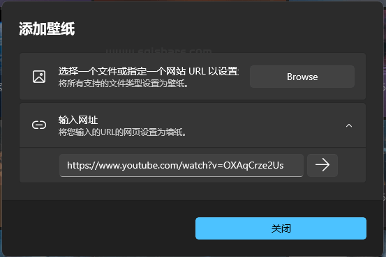 Lively Wallpaper免费开源动态桌面壁纸-添加壁纸.png