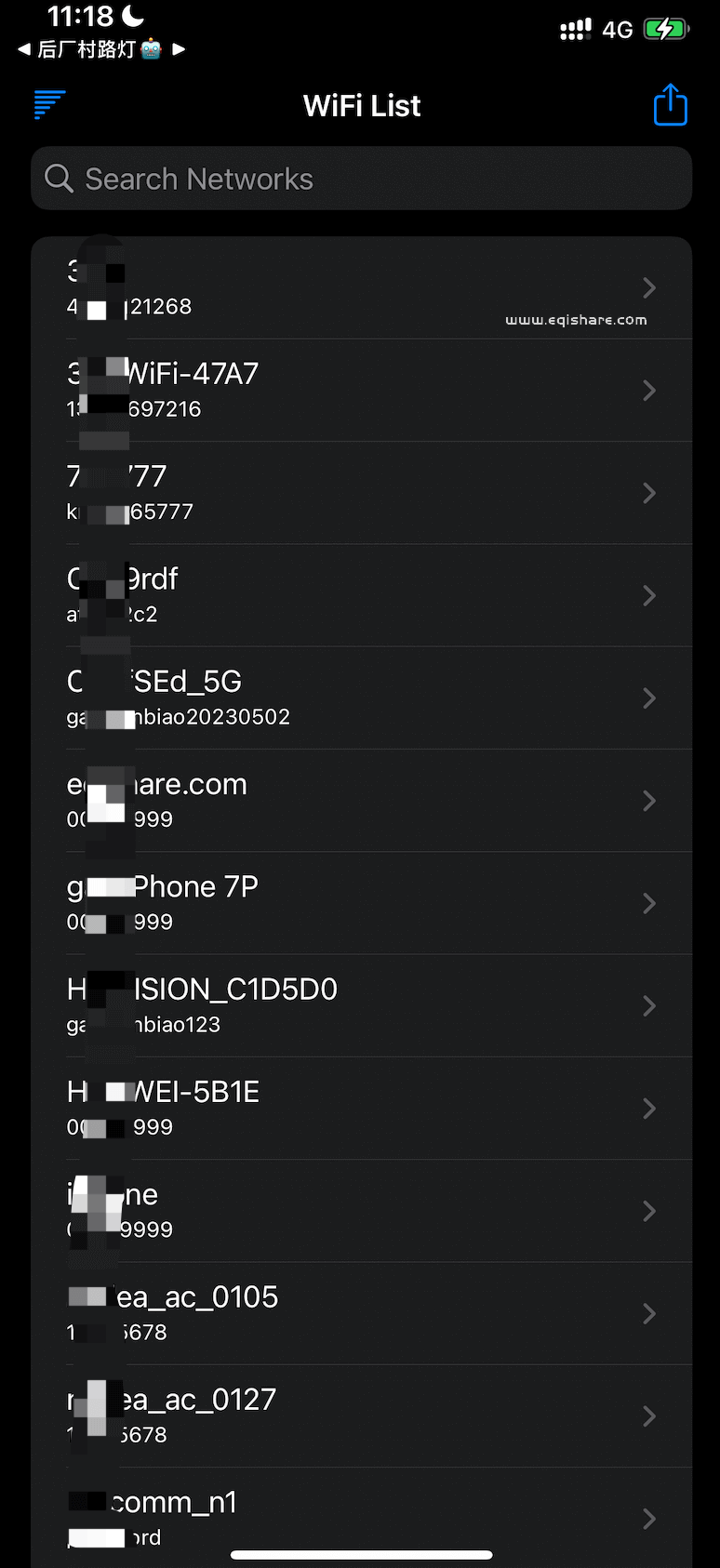 WiFiList-Wifi密码查看器-Trollstroll 巨魔安装使用